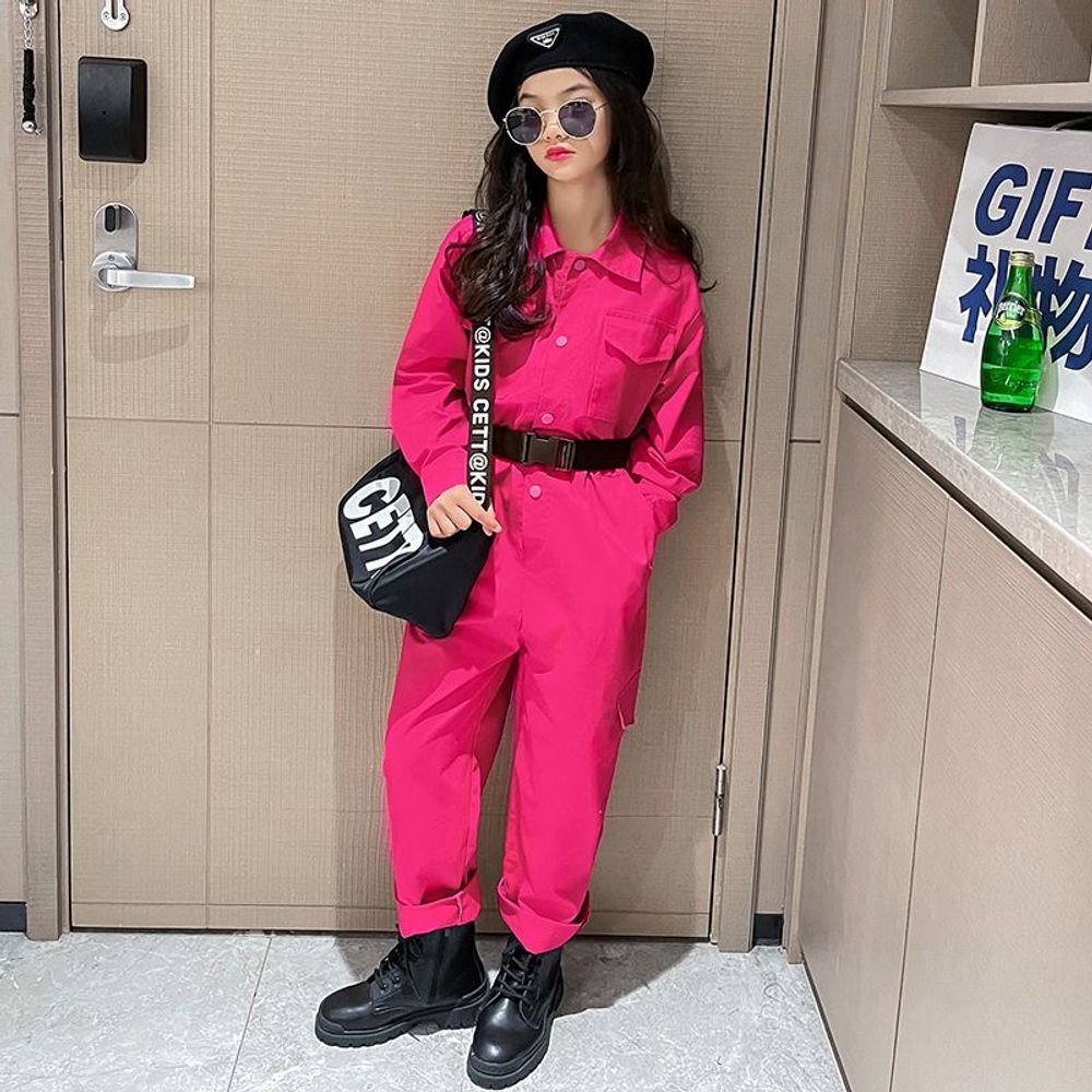 Jumpsuit Slim Body Shape Trendy Mode - Jumpsuit Anak Perempuan - Foto 2