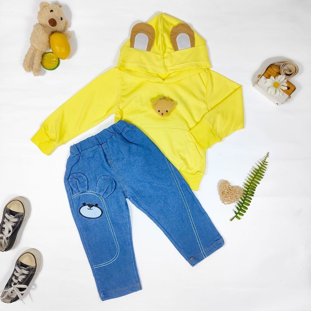 Set Girls Authentic Bear Long Ear โ tampilan lain