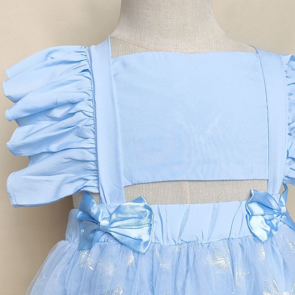 Dress Girls Dazzling Bow Sweet Chic โ tampilan lain