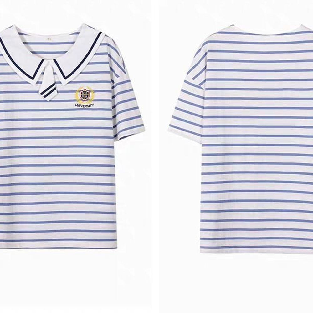 Set Girls Authentic Striped Easy Pair