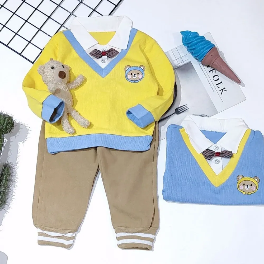 Setelan Formal Teddy Bear Tape Trendy