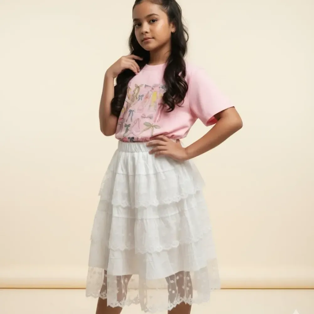 Set Girls Lacey Ballet Tutu