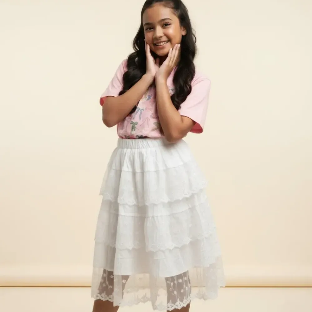 Set Girls Lacey Ballet Tutu โ tampilan lain