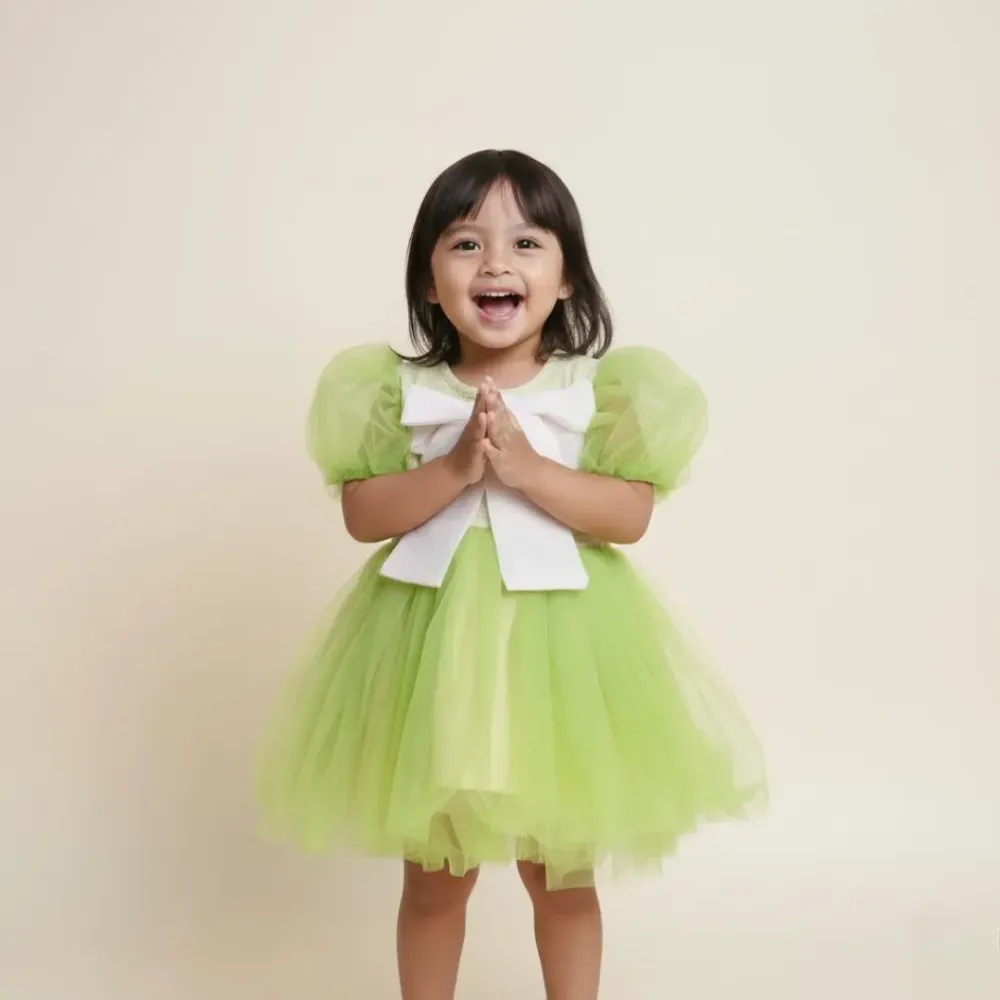 Dress Girl Mini Bow Culture โ tampilan lain
