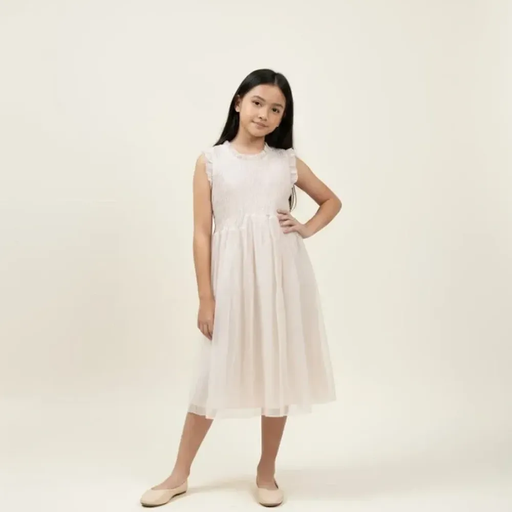 Dress Girl White Hurry Sweet