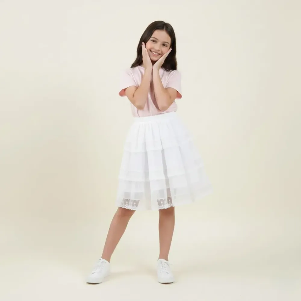Set Girl Rosy Grace Skirt