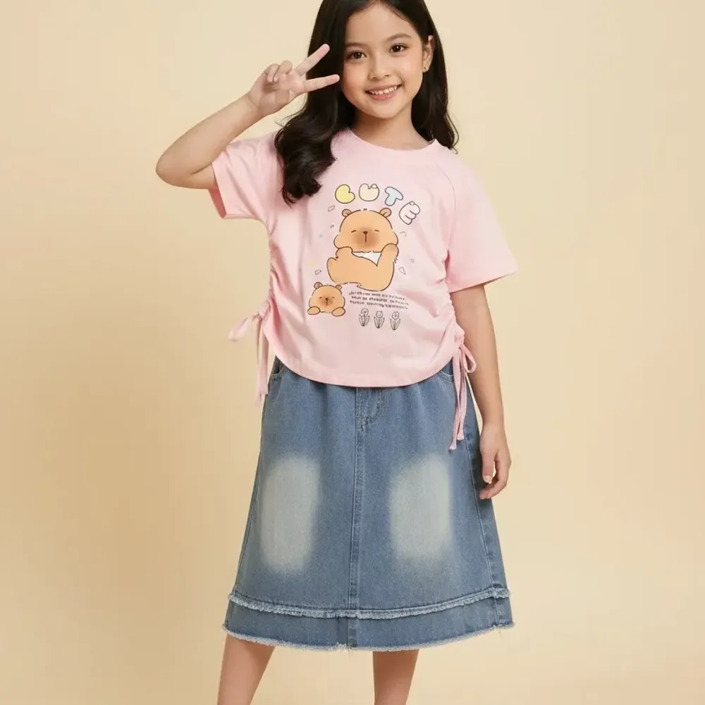 Set Girly Cute Capy Funny โ tampilan lain