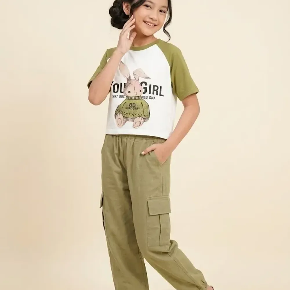 Set Girls Young Rabbit Mixed Tone โ tampilan lain