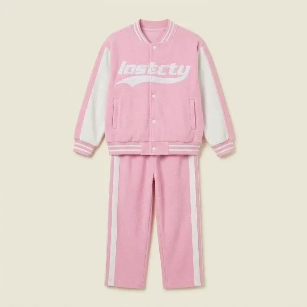 Set Girl Pink Last Charm