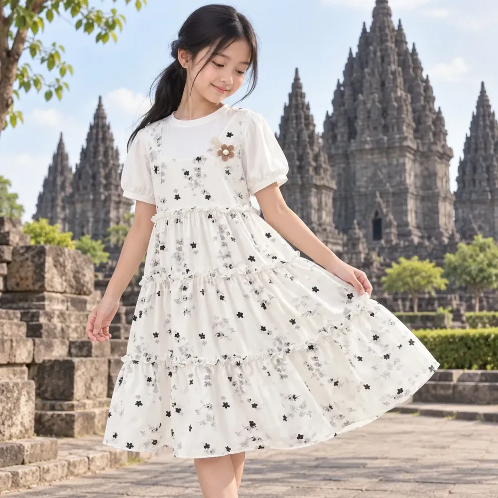 Dress Girly Summer Fresh Daisy - Foto 6