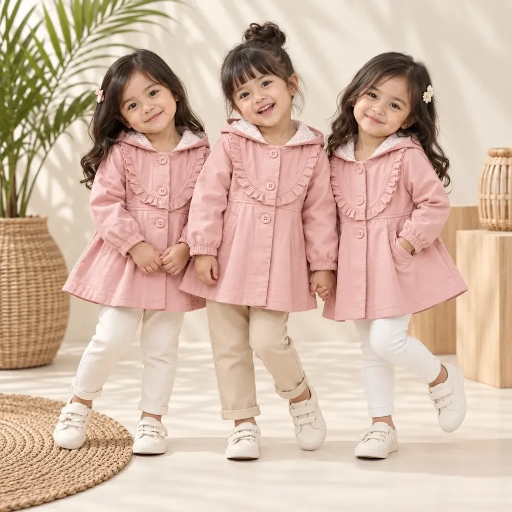 Jacket Girl Ethereal Pink Parka - Foto 3
