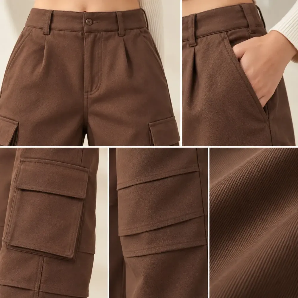 Pants Girl Brown Warm Fear