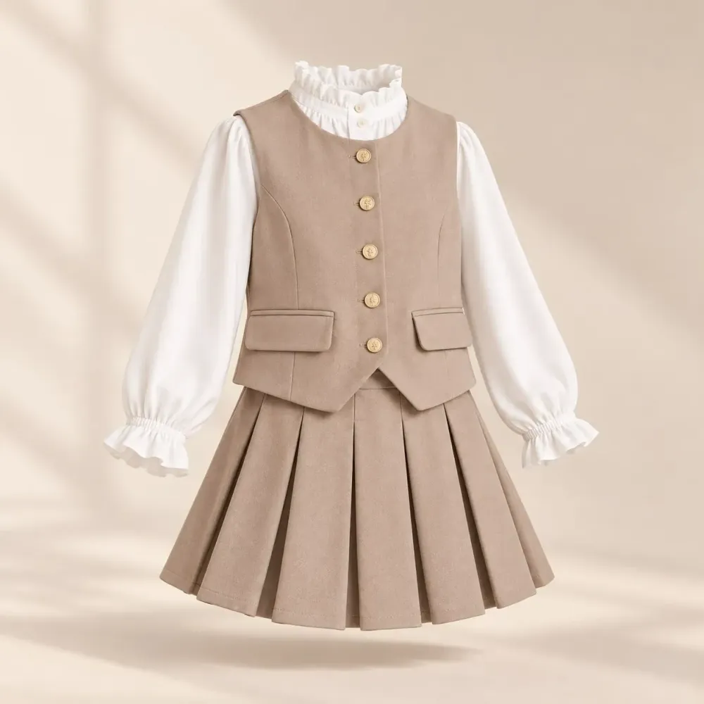Set Girl Brownie Vest City โ tampilan lain