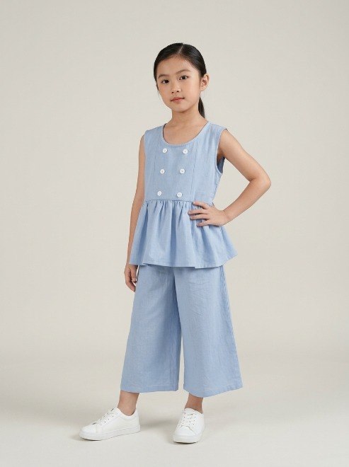 Set Girls Denim Stylish Wash - Foto 4