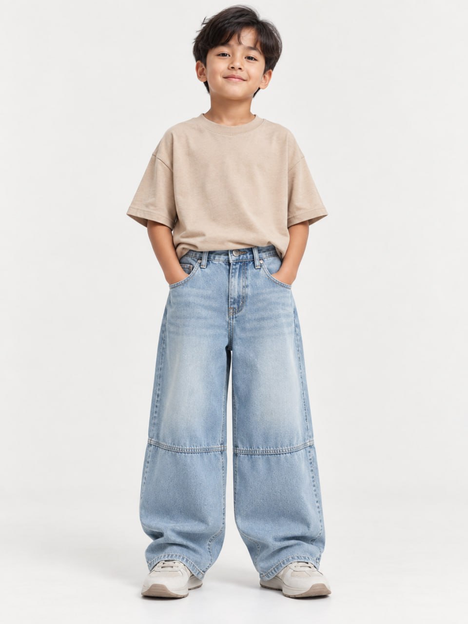 Pants Boys Dynamic Step Denim โ tampilan lain
