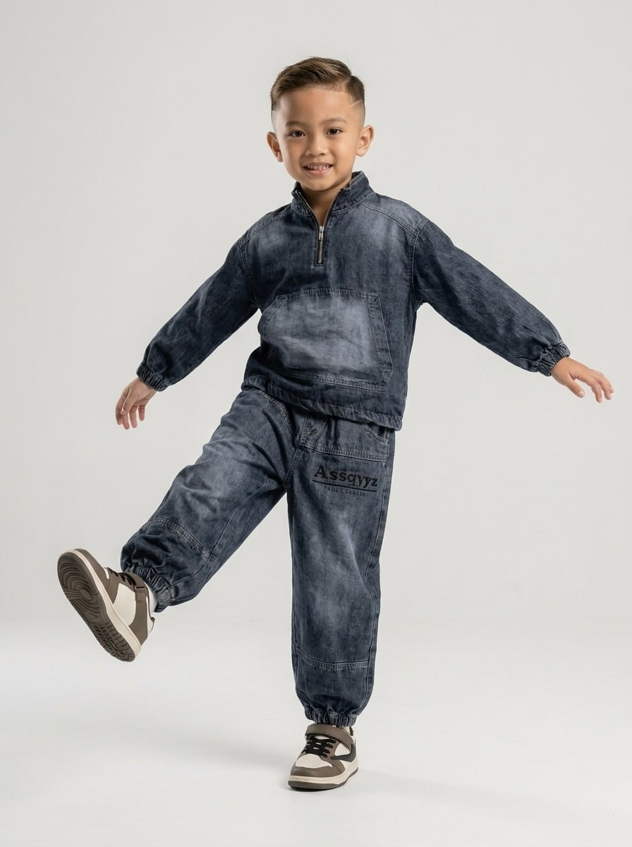 Set Boys Mixing Denim โ tampilan lain