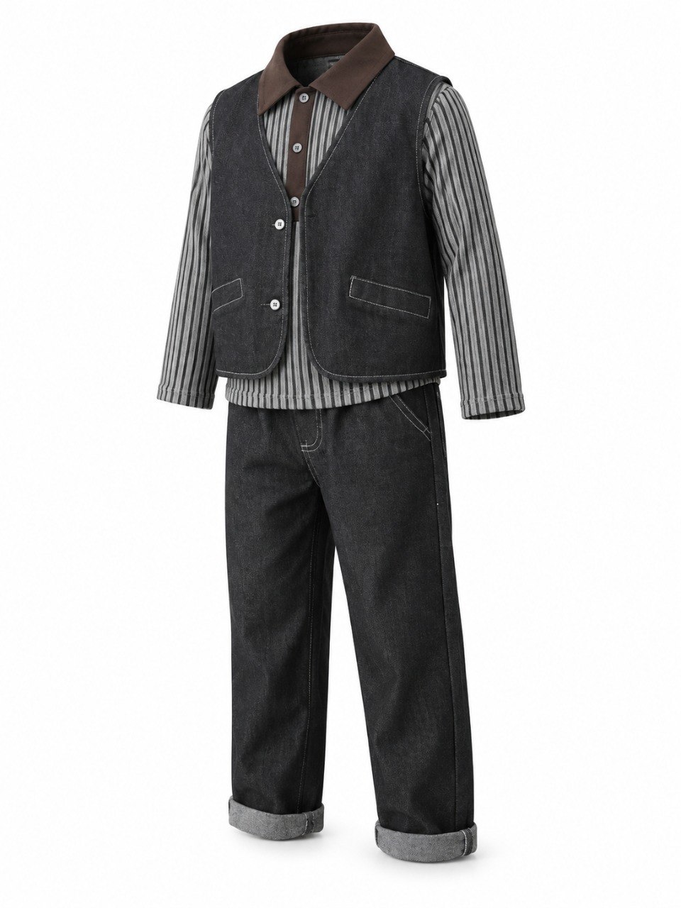 Set Boys Denim Ensemble