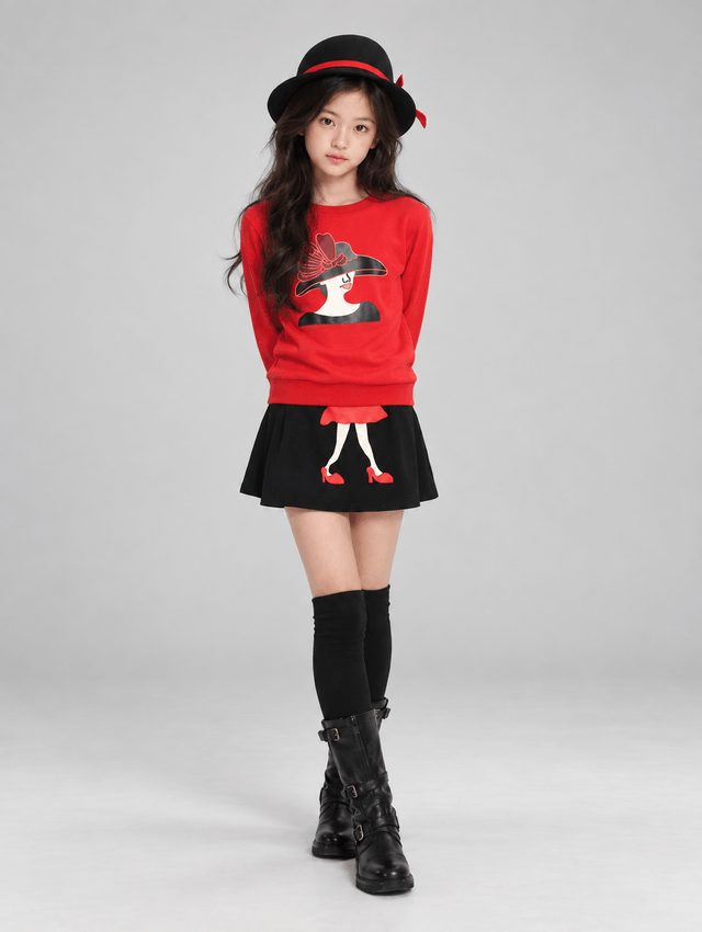 Setelan Rok Mystic Beauty Lady โ tampilan lain