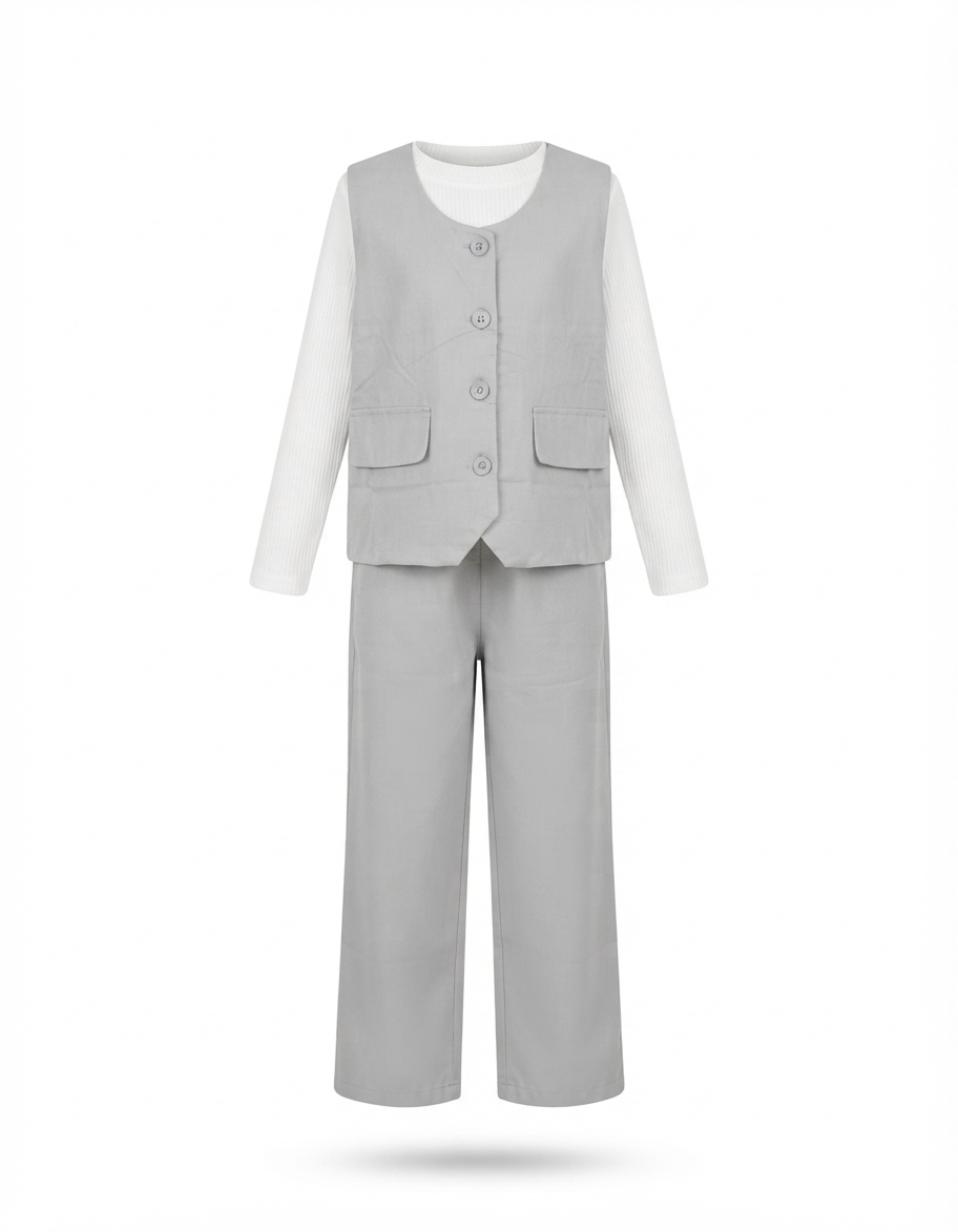 Set Girl 3IN1 Lazer Casual Style