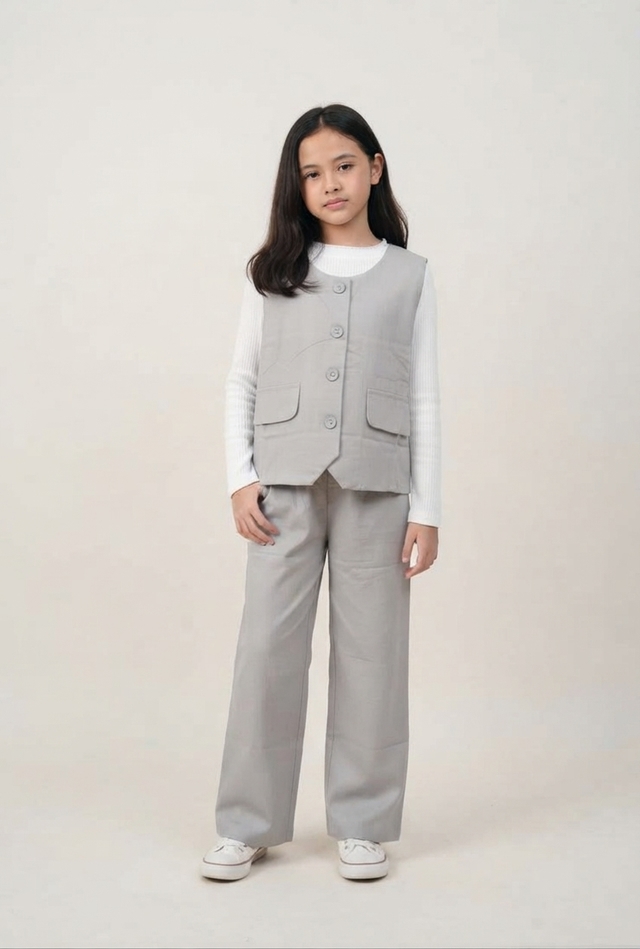 Set Girl 3IN1 Lazer Casual Style โ tampilan lain