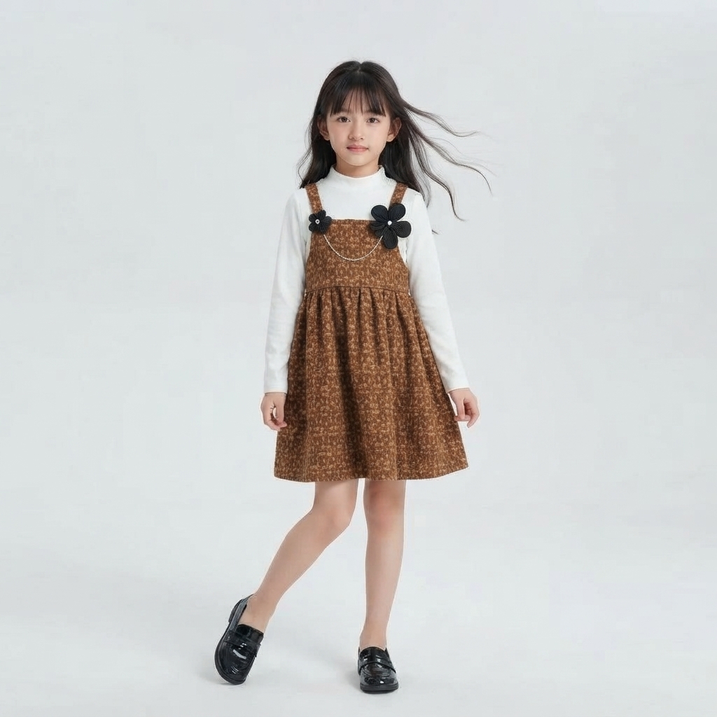 Dress Pattern Rope Flower Kiyowo - Foto 1