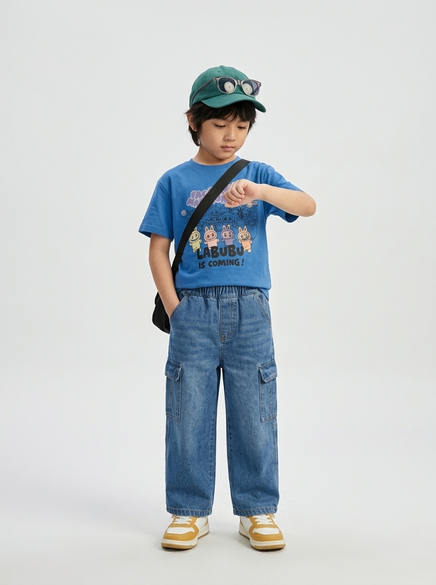 Set Boy Rubber Jeans Glace - Foto 2