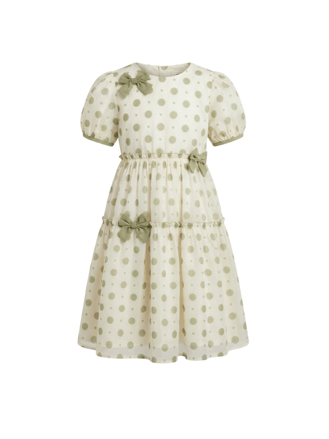 Dress Aurora Polkadotte Wrinkle Layer