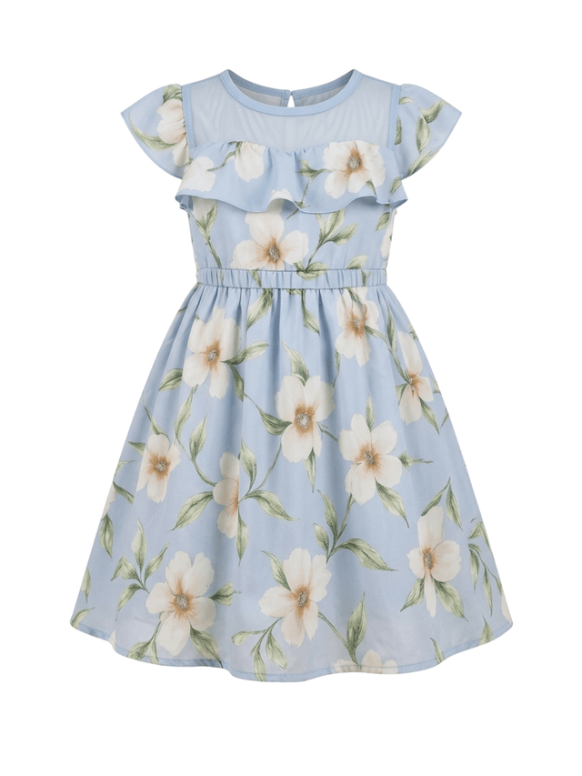 Dress Girl Blues Tiny Flow