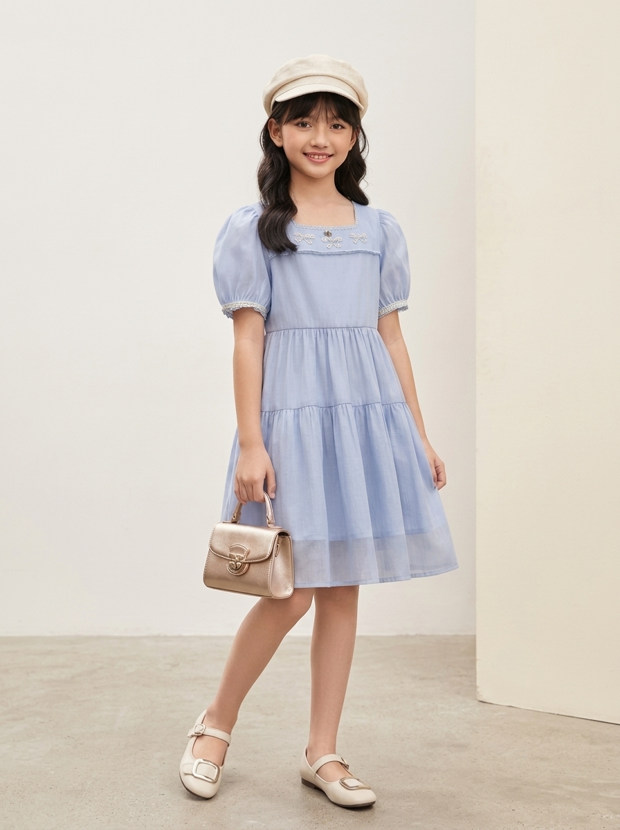 Dress Girl Camelia Sweet Moisy - Foto 1