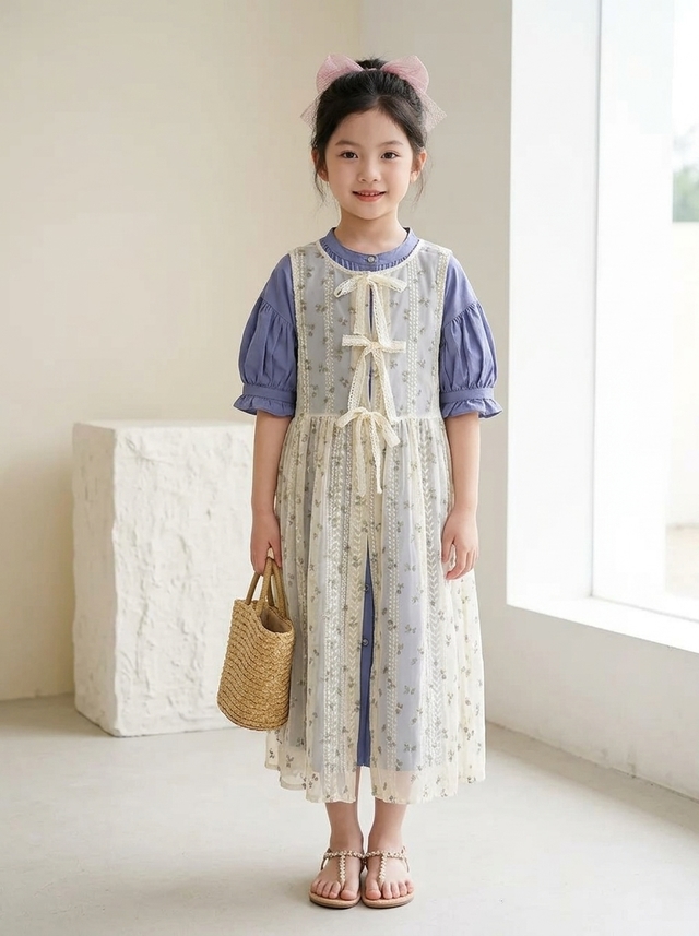 Dress Girl Chic Blossom Lifestyle โ tampilan lain
