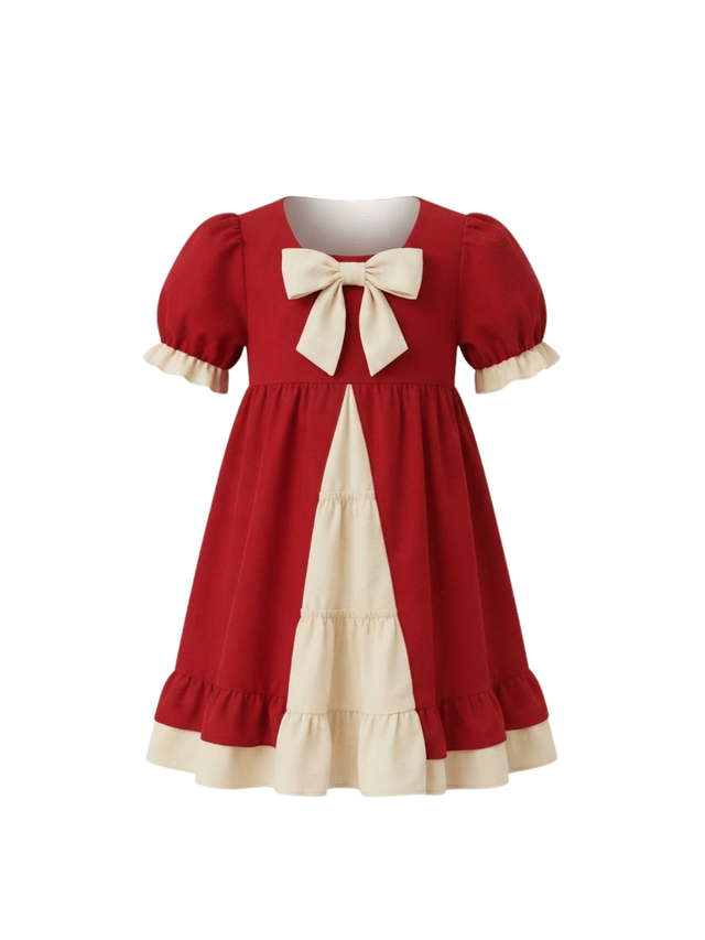 Dress Girl Giggles Cloud Cotton
