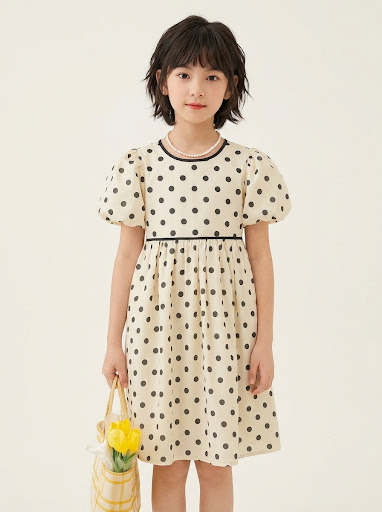 Dress Girl Polka Lash Happy โ tampilan lain