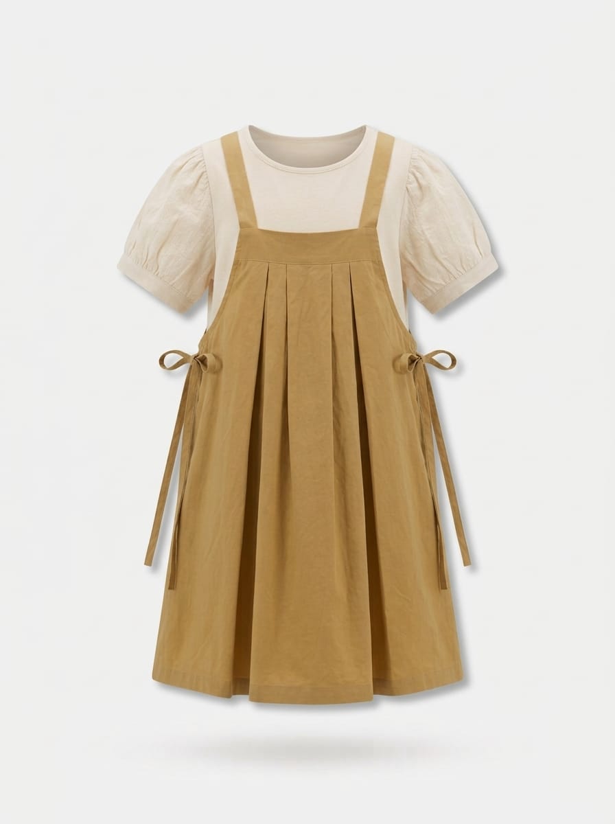 Dress Girls Autumn Misty Fawn - Foto 6