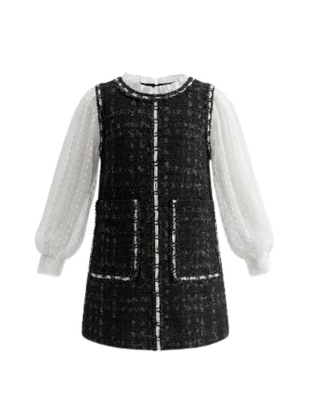 Dress Girls Black Braids