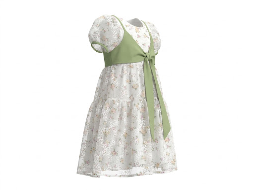 Dress Girls Bower Tied โ tampilan lain