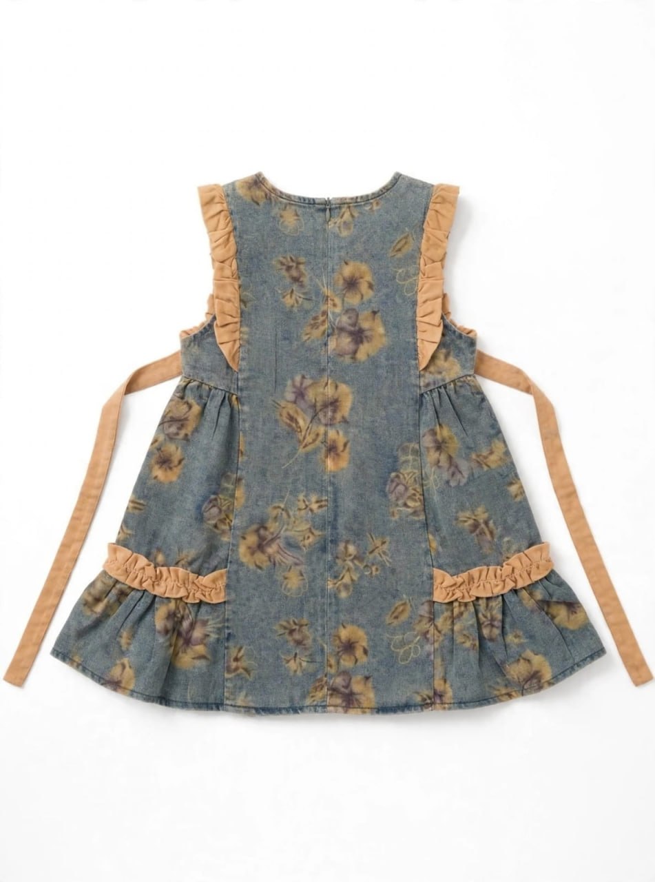 Dress Girls Cheerful Floret
