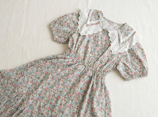 Dress Girls Floweryn Sailed โ tampilan lain