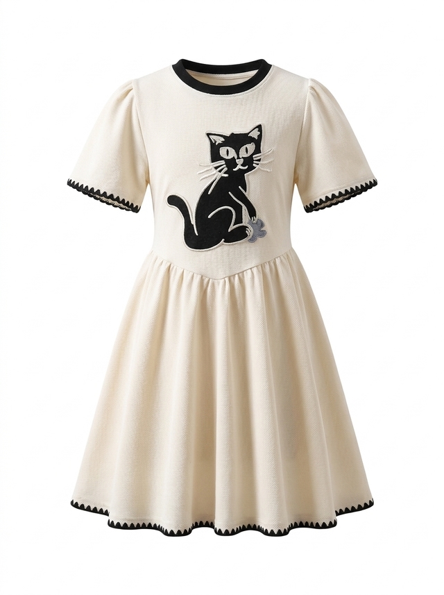 Dress Girls Good Cat Bliss