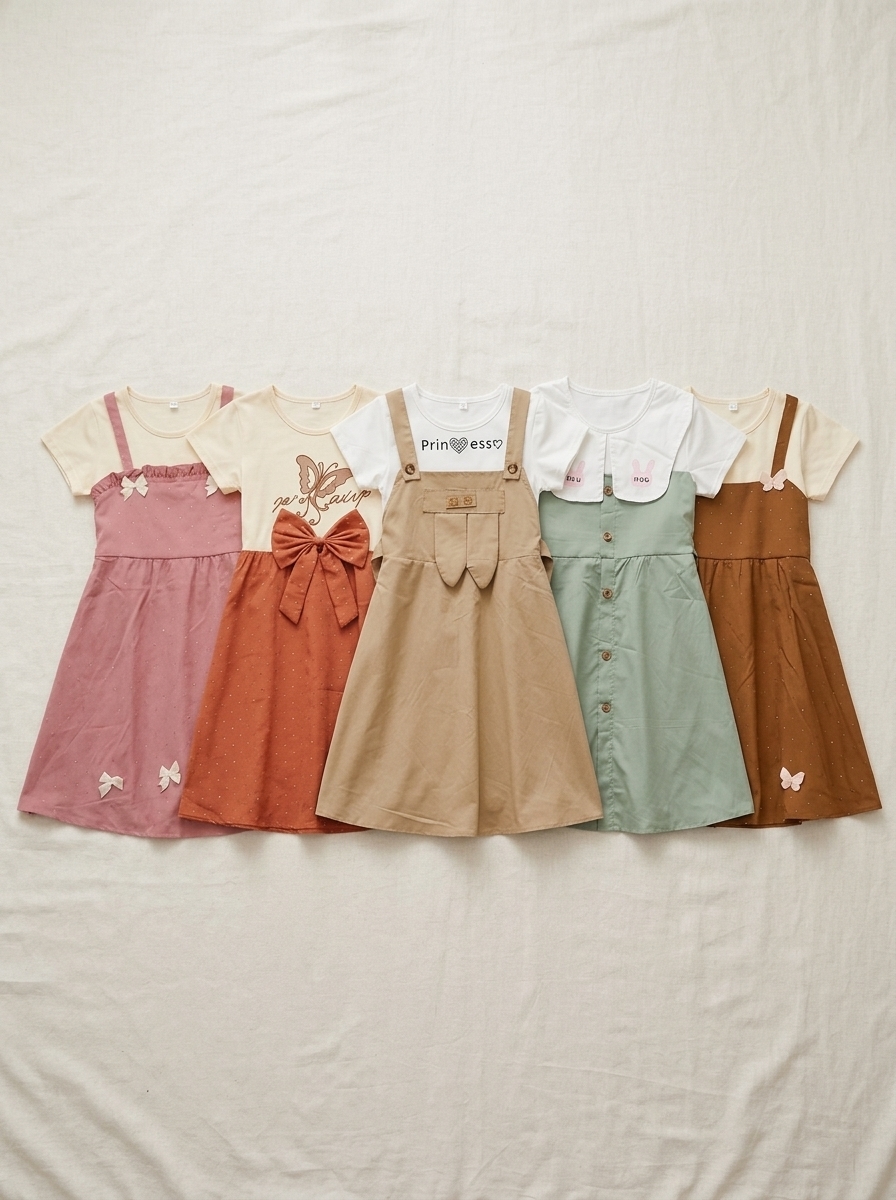 DRESS GIRLS ROSELLE MUSE