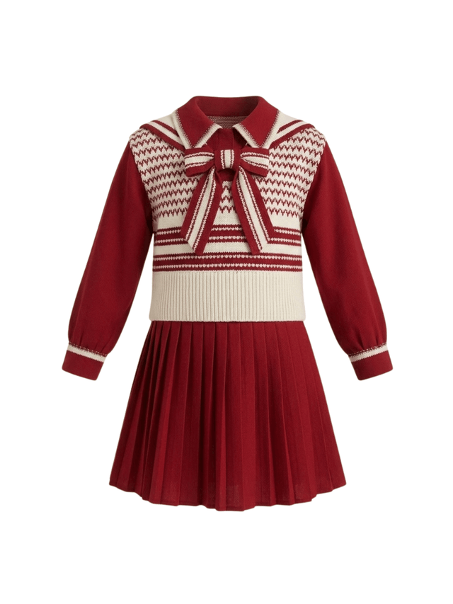 Dress Girl Velvet Much Gingham