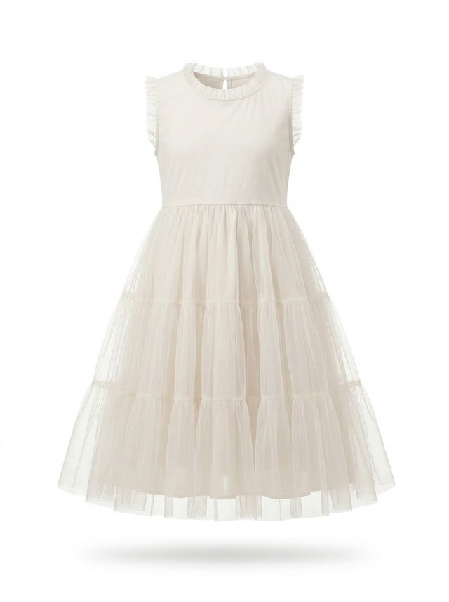 Dress Girl White Hurry Sweet