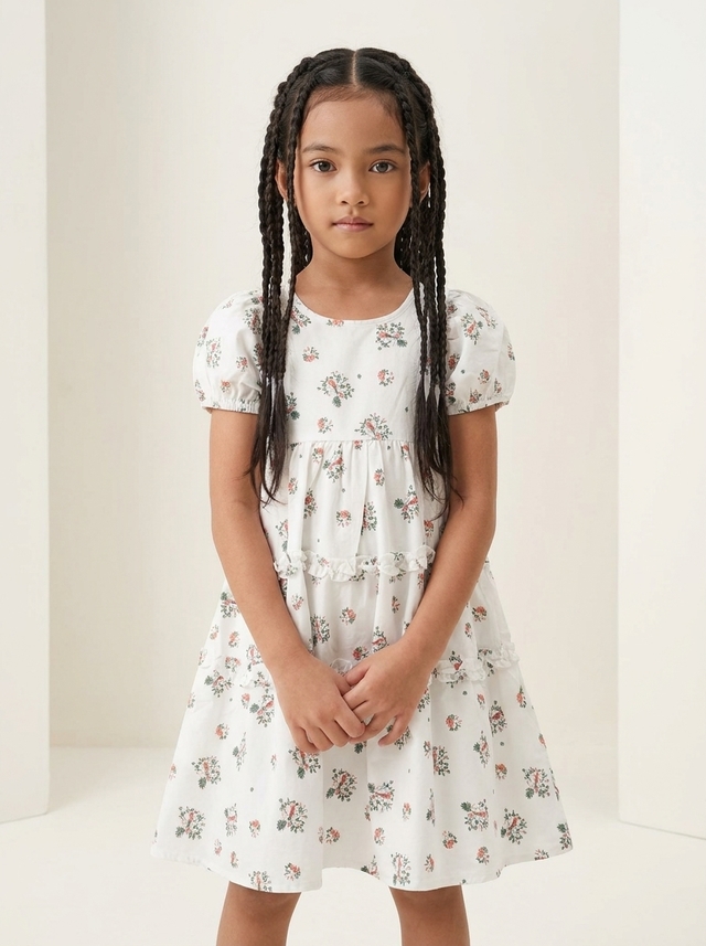 Dress Girly Lovely Garden Puff โ tampilan lain