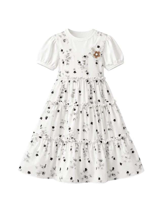 Dress Girly Summer Fresh Daisy