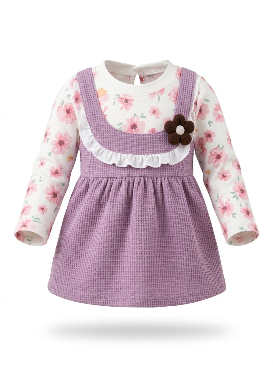 DRESS GIRLS LILAC FAWN - Foto 2