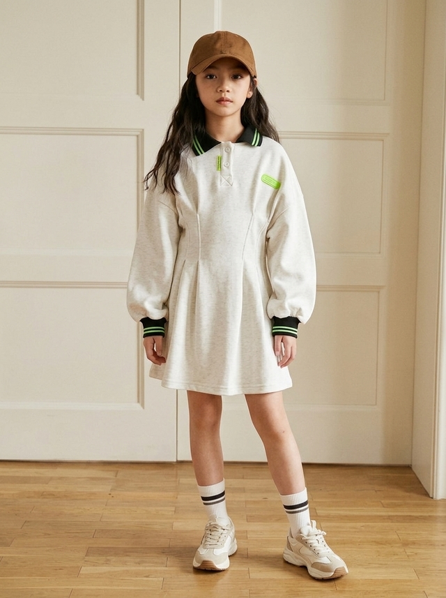 Dress Logo Collar And Line โ tampilan lain