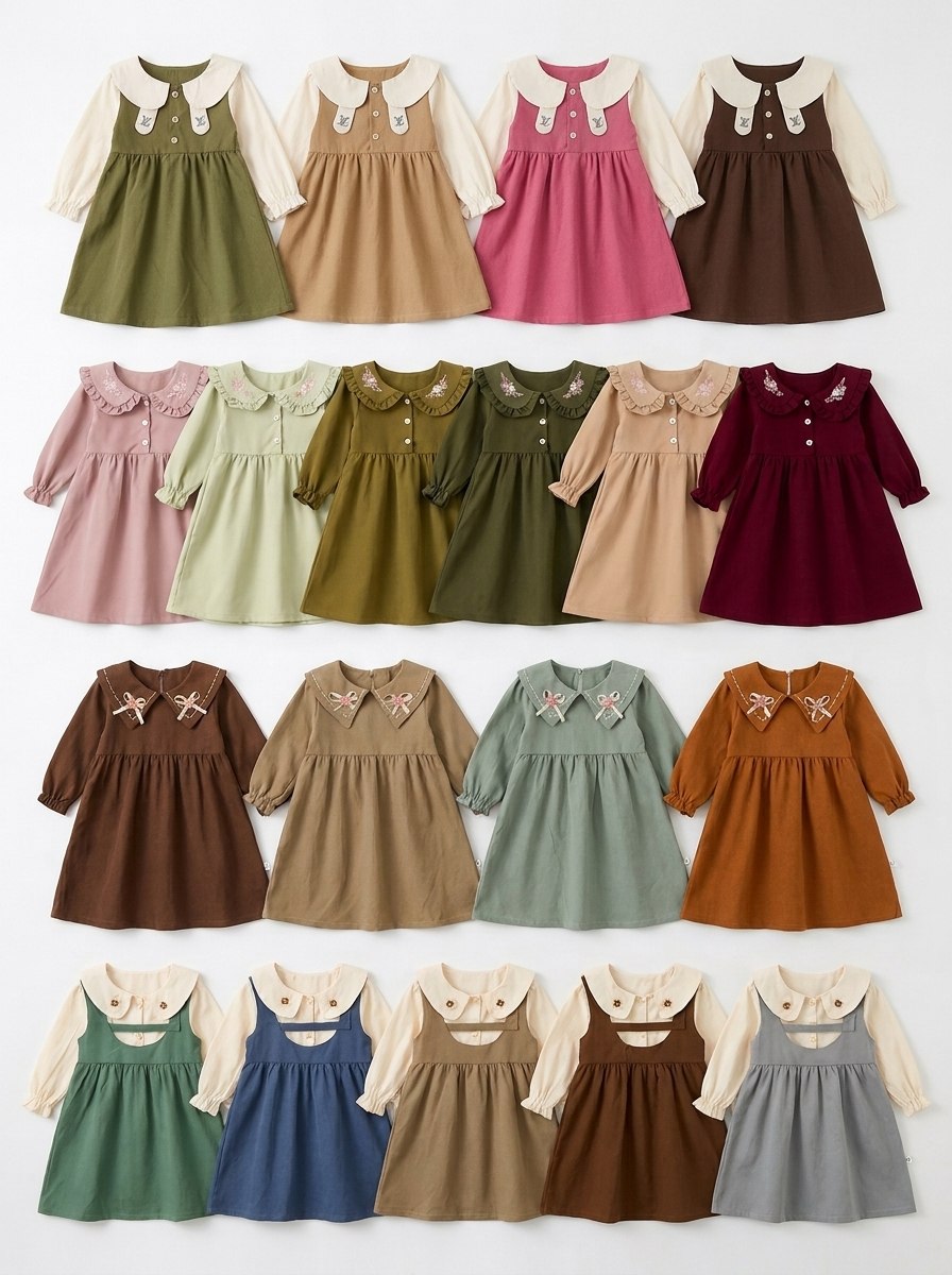 DRESS PISTACHIO PLEAT