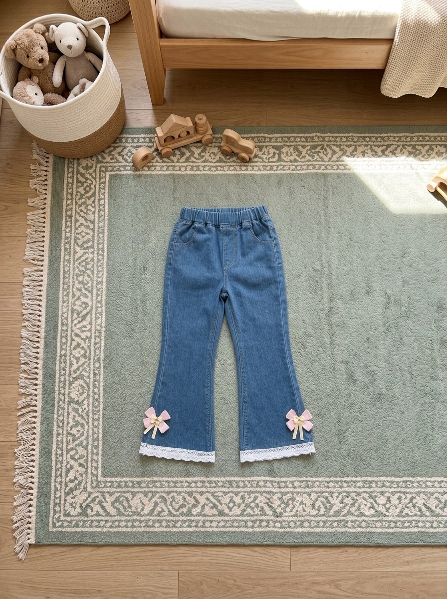 GIRLS PANTS TILLY ROSE DENIM