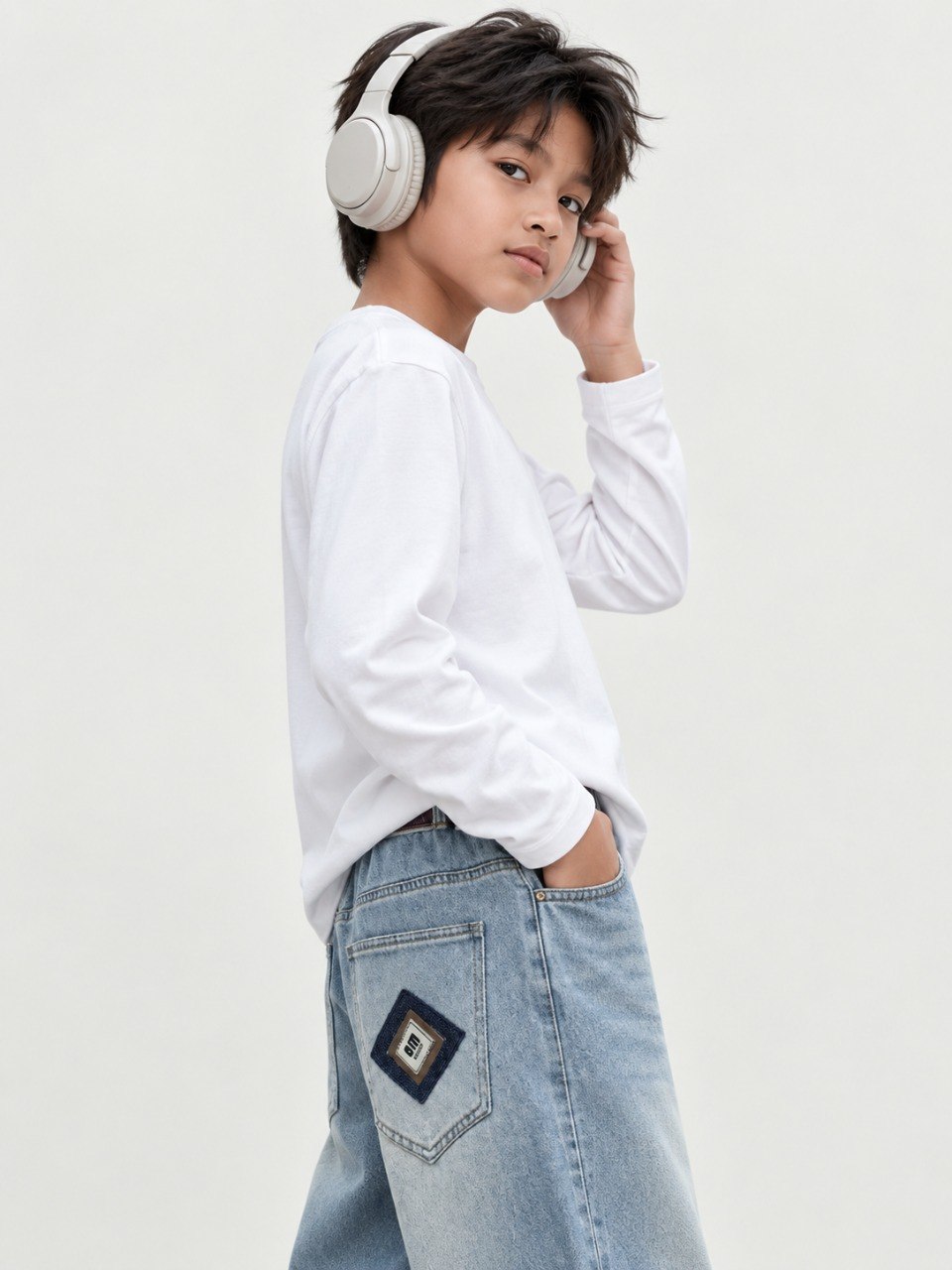 Pants Boys Street Blue Motion - Foto 2