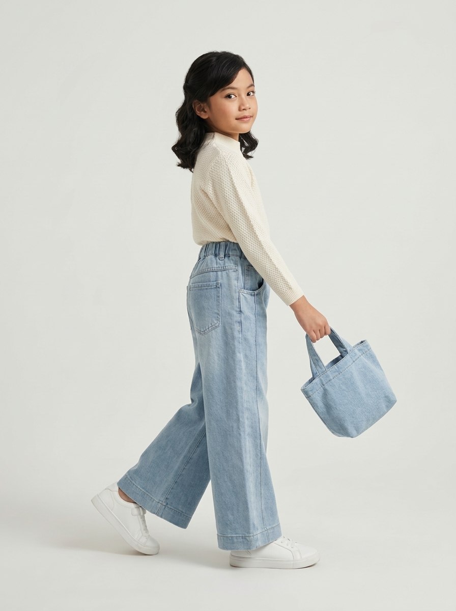 Pants Girl Modern Street Comfort - Foto 5