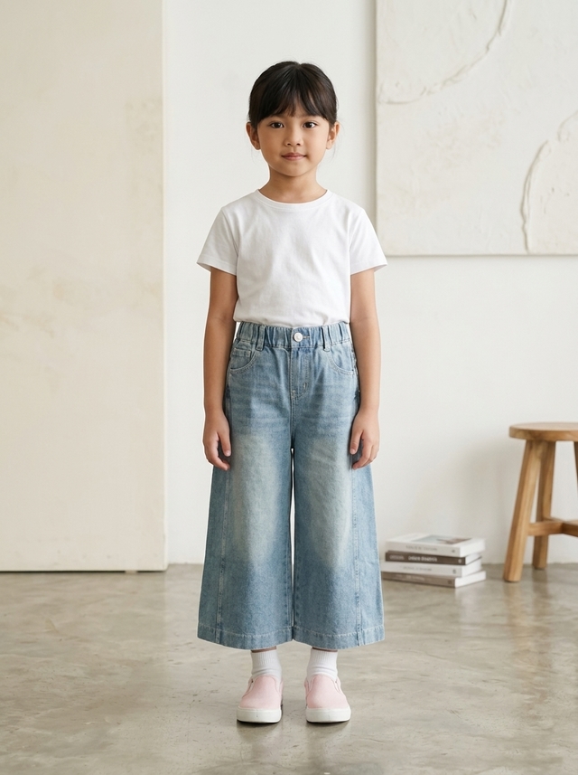 Pants Girl Nineties Wide Leg โ tampilan lain